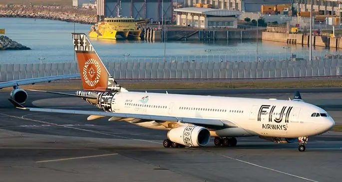 Fiji Airways continues its flight to Hong Kong. Rosie Holidays is not operating charter flights this Spring Festival. Photo: Airliners.net
