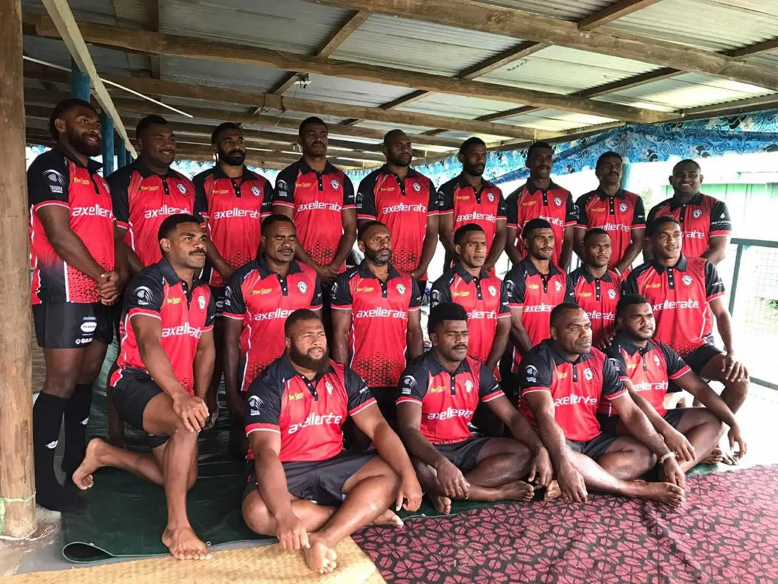 Navosa rugby team who will face defending Skipper Cup champions Malolo at Lawaqa Park, Sigatoka, on Friday. Photo: Navosa Rugby