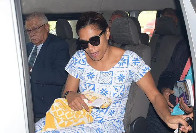 SODELPA Opposition Members of Parliament hired a minivan on February 19, 2020, and took a trip to Sigatoka after they walked out of Parliament again. They travelled to Sigatoka to visit some landowners concerned about a proposed mining venture with an Australian company. Photos: Ronald Kumar