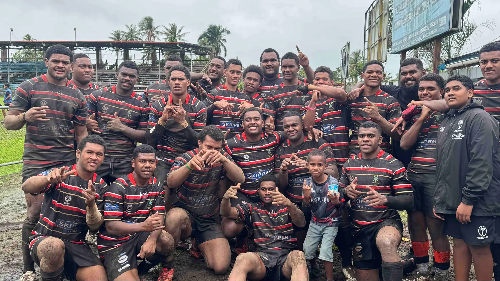 Naitasiri Under-20 rugby team at Ratu Cakobau Park, Nausori on September 5, 2026.