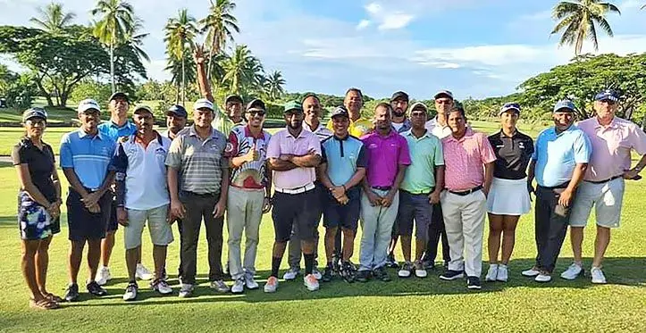 Golf Fiji members at the national trials at the Denarau Golf and Racquet Club on March 18, 2023. Photo: Waisea Nasokia