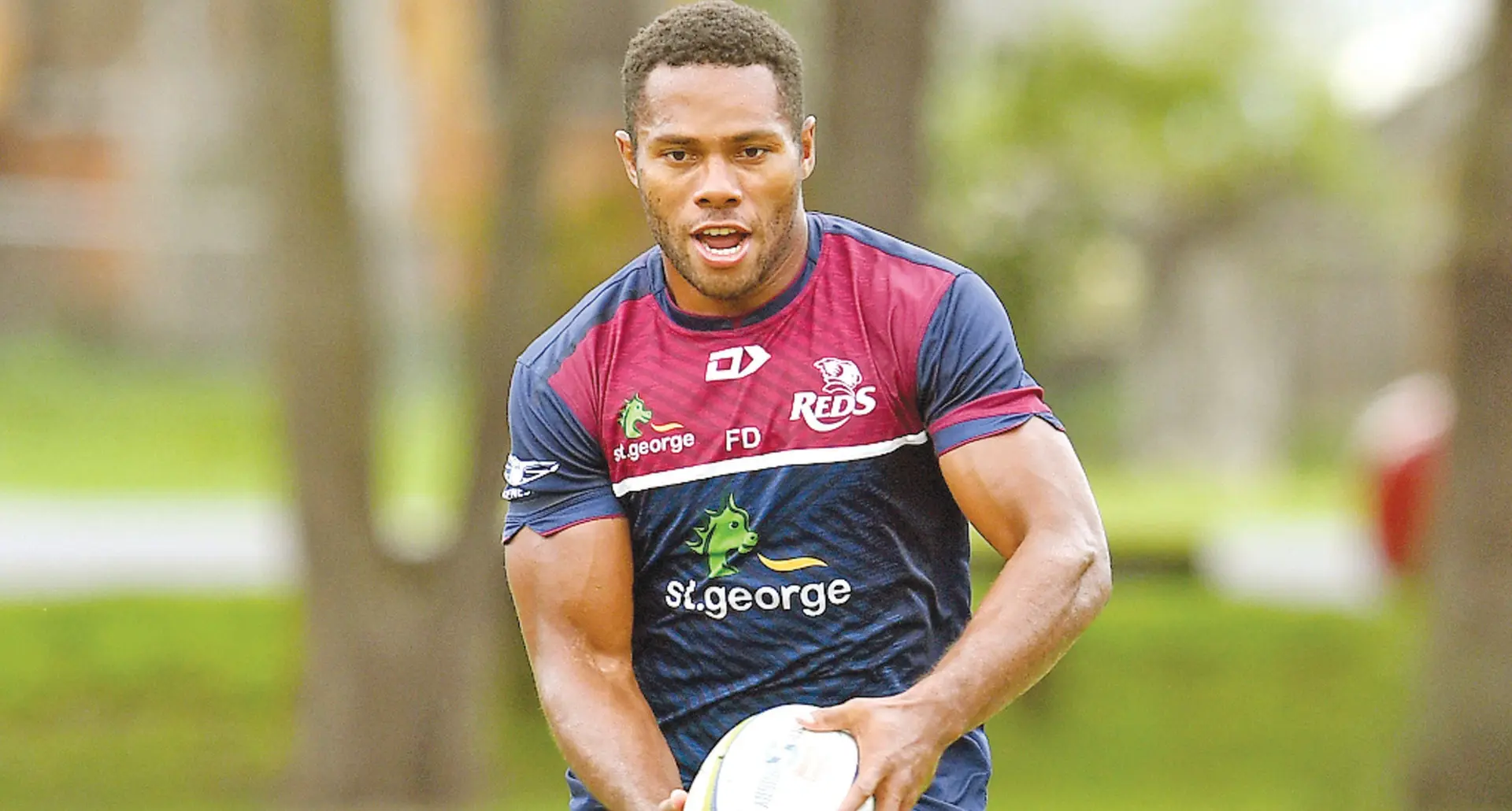 New Wallabies winger,  Filipo Daugunu.  