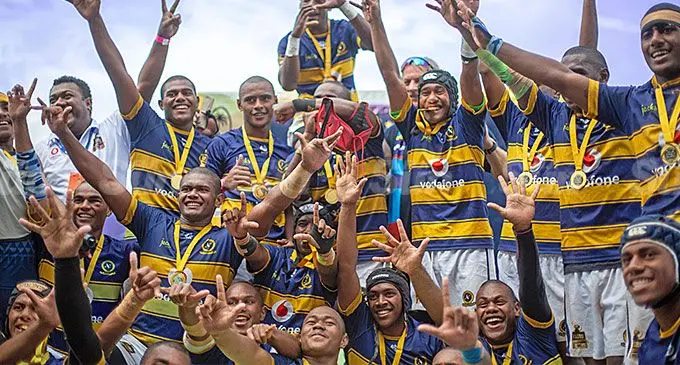 Vodafone Deans Under-17 champions Ratu Kadavulevu School on August 24, 2024. Photo: Josua Buredua