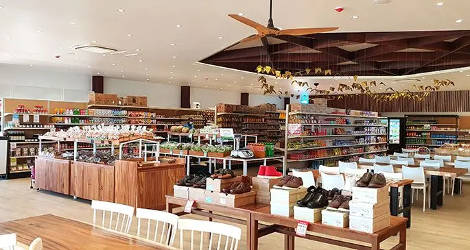 Inside the newly opened Grace Field Yadua multi-complex on the Queens Road.