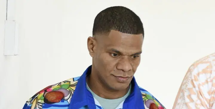 Apisai Madigibuli outside the High Court in Suva. Photo: Ronald Kumar