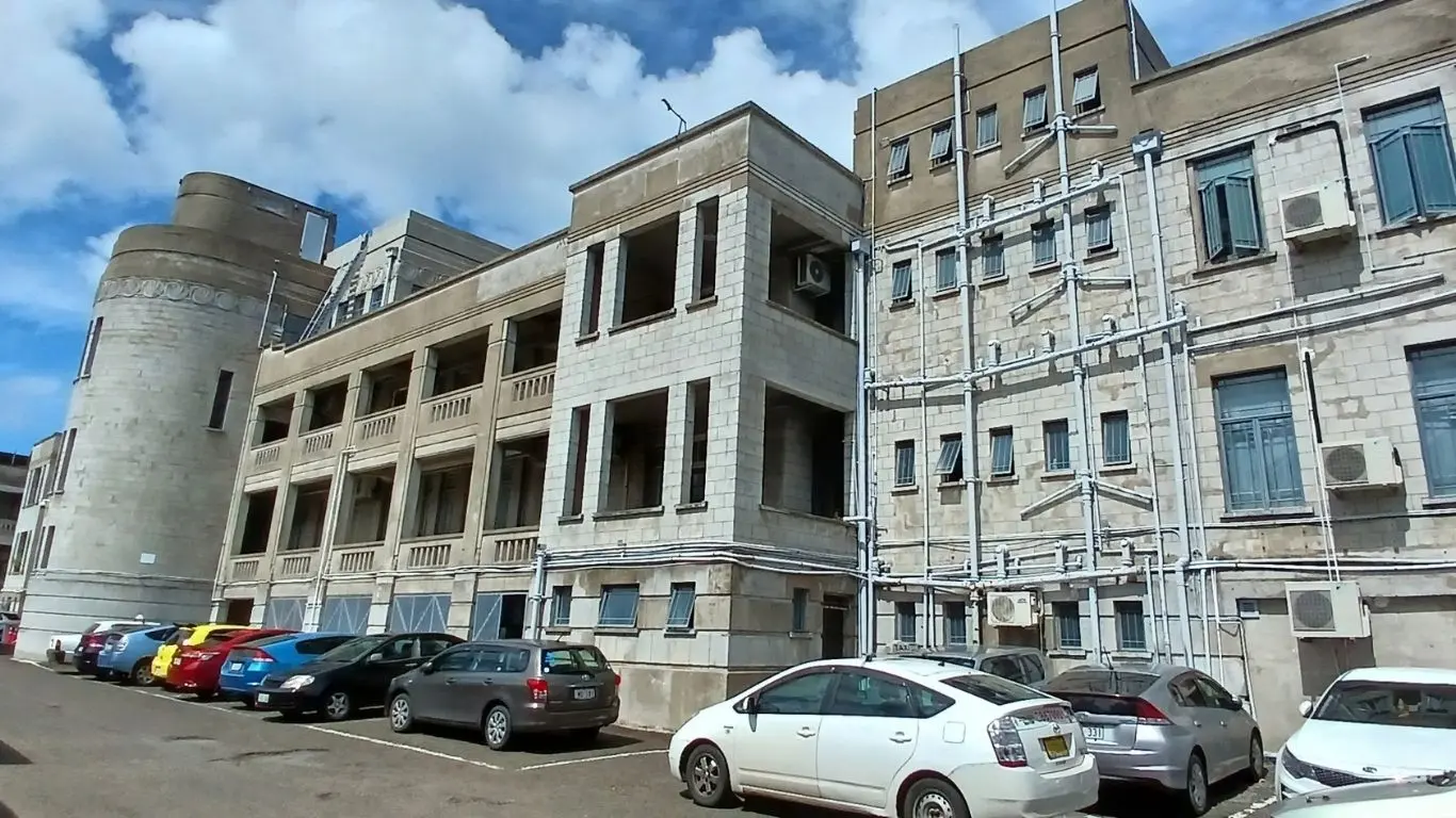 The Suva Courthouse.
