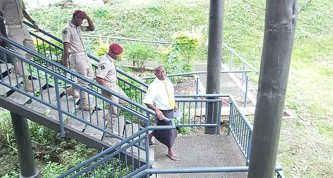 Former lawyer and SODELPA Member of Parliament, Niko Nawaikula outside the Fiji Court of Appeal at Veiuto Court Complex in Suva on December 13, 2022. Photo: Ashna Kumar