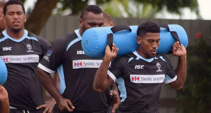 Swire Shipping Fijian Warriors halfback Frank Lomani during training at Bidesi Park, Suva on March 5, 2019. Photo: Ronald Kumar