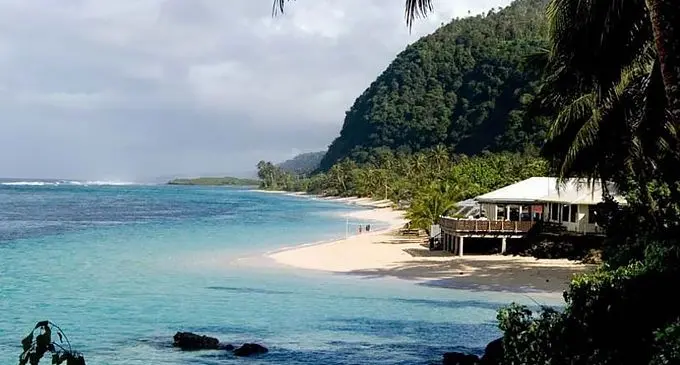 Samoa has high vaccination rates but is tight-lipped about when borders will reopen to Australians. (Jeremy Thompson: ABC News)