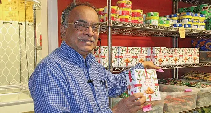 Krishna Murthi at his restaurant in Vancouver Canada. Photo: Selita Rabuku