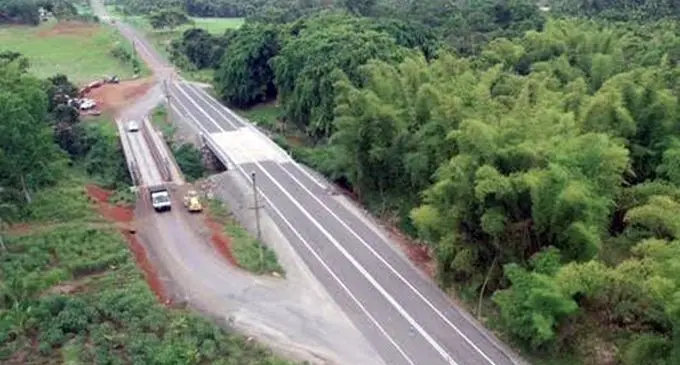 The new Korovuli Bridge.