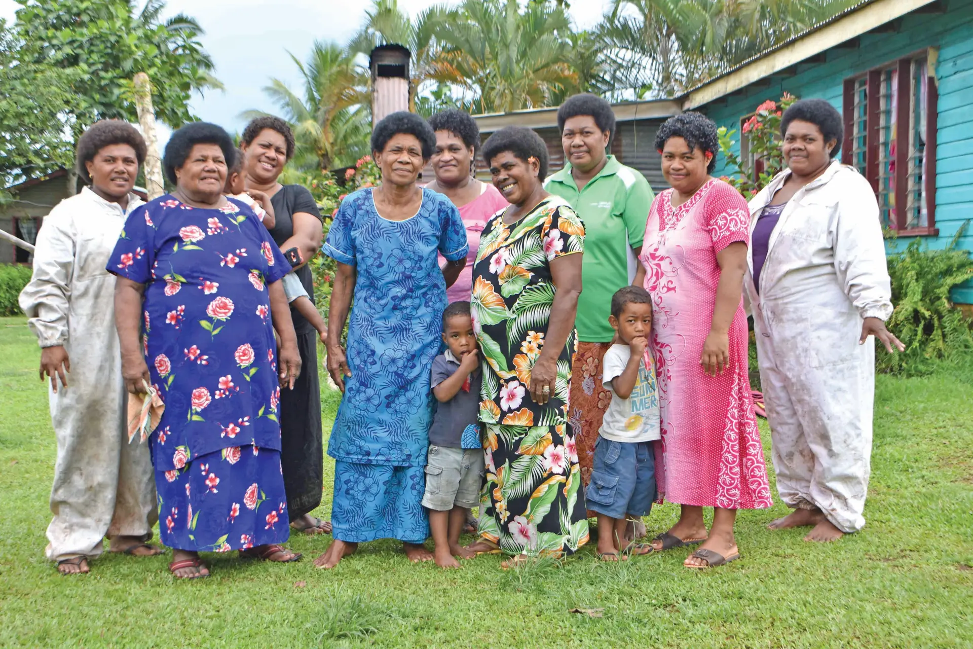 Some of the Tosovata Womens Club members at Bulileka village June 6, 2018. Photo: WATI TALEBULA