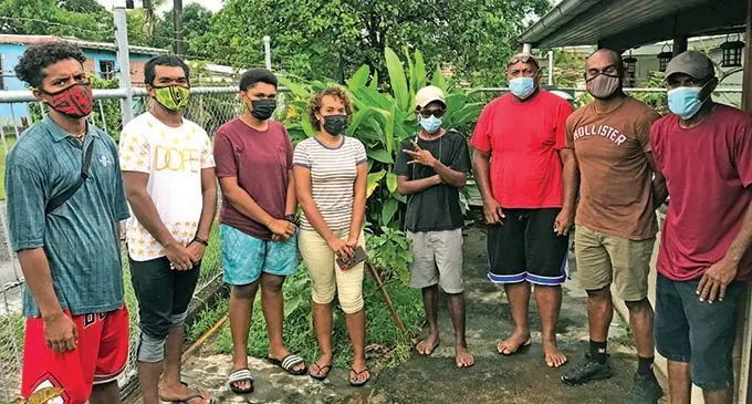Members of the Providing Young Generation Movement in Every Society (PYGMIES) Youth Club in Notokowaqa in Lautoka on January 19, 2022. Photo: Waisea Nasokia