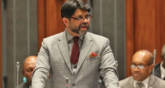 Attorney-General and Minister for Economy Aiyaz Sayed-Khaiyum. Photo: Parliament