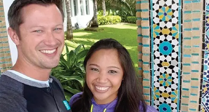 James Paul with his wife, Jane Michelle Canalog Paul.