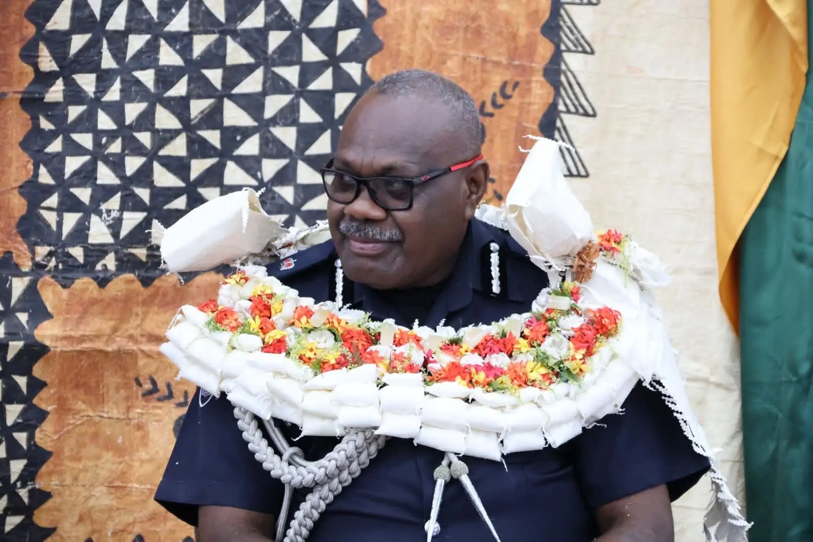 Commissioner of Police Rusiate Tudravu.