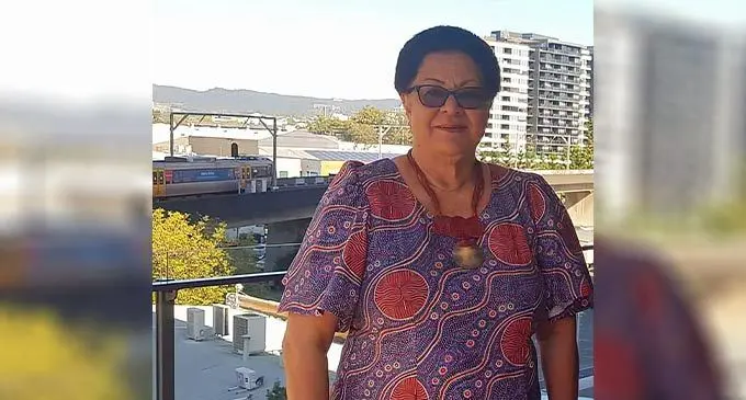 Soqosoqo Vakamarama Itaukei Cakaudrove (SVTC) president, Adi Salaseni Fong, during her visit to Brisbane, Australia on a Asia Pacific Ministrial Conference on Disaster Risk Reduction this year.