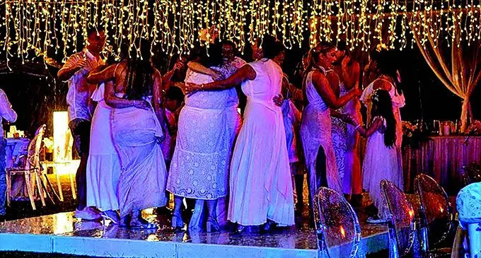 People dancing to music provided by Resonance Entertainment