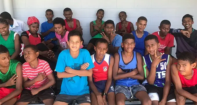 Marist Champagnat Institute students.