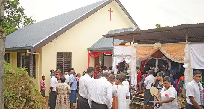Kecisemani Methodist Church during the opening ceremony at Cunningham, Suva on April 20, 2022.  Photo: Ronald Kumar