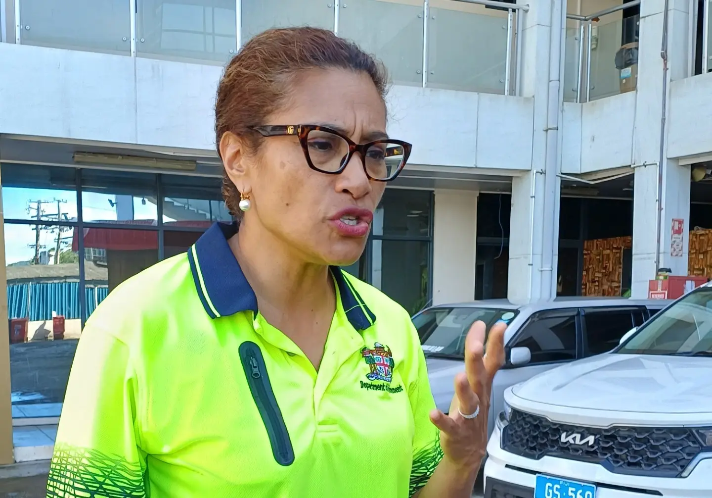 Minister for Environment and Climate Change Lynda Tabuya.