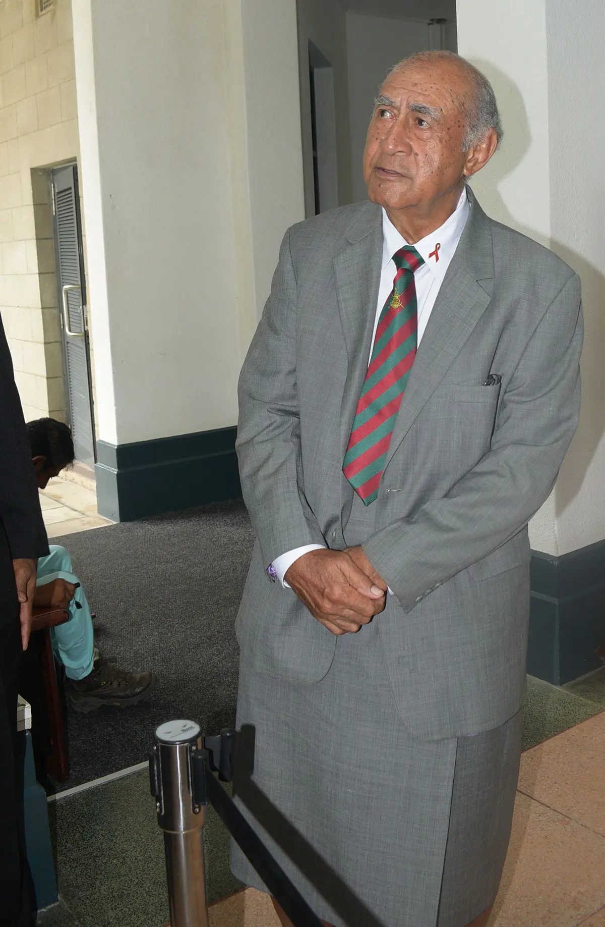 Newly elected Speaker of Parliament Ratu Epeli Nailatikau at the parliament house on February 11,2019.Photo:Simione Haravanua.