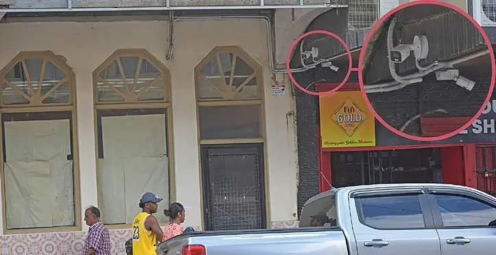 CCTV cameras have been installed around Labasa Town to monitor criminal activities. Photos: Shratika Naidu