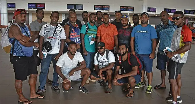 The seasonal workers at Nadi International Airport on February 22, 2019. Photo: Waisea Nasokia