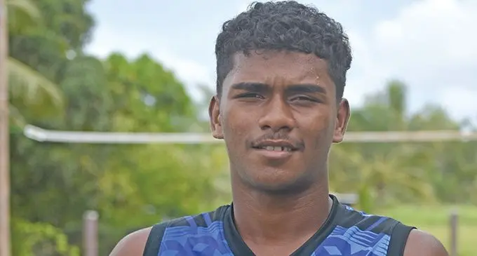 Young Labasa football rep Melvin Mani in Labasa on November 27, 2020.  Photo: Sereana Salalo