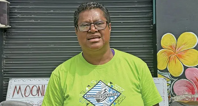 Drug awareness advocate Sesenieli Naitala, also known as Bui.