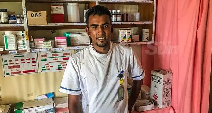 Vanuavatu Nursing Station staff nurse Niral Maharaj. Photo: Inoke Rabonu