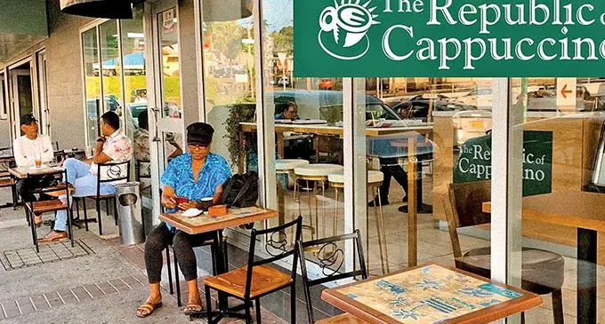 The Republic of Cappuccino (ROC) Cafe in Suva