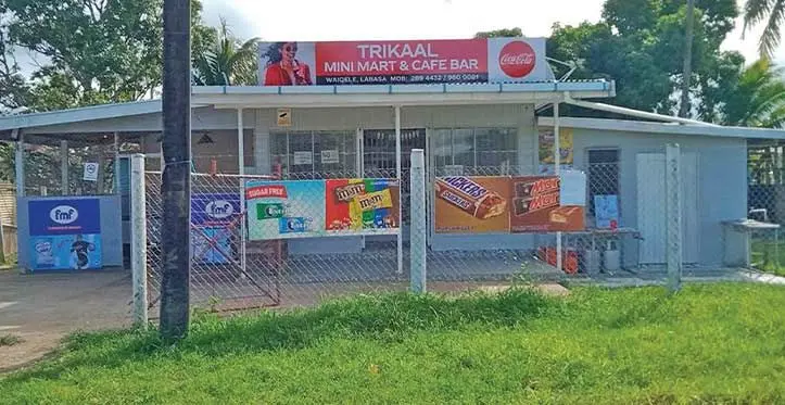 Trikaal Mini Mart and Cafe Bar, Waiqele, Labasa. Photo: Shratika Naidu