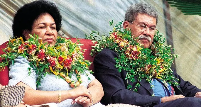 Leba Qarase and the late former Prime Minister Laisenia Qarase.