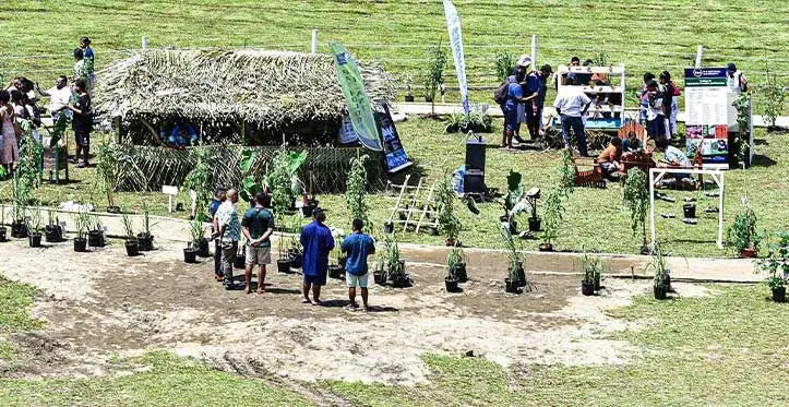 College of Agriculture, Fisheries and Forestry display booth during the Open Day at the Nasinu Campus.