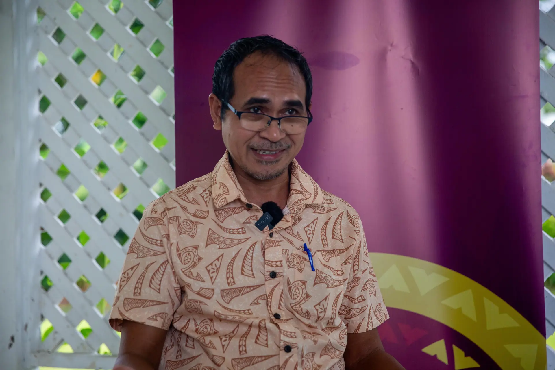 Chairperson of the Fiji Truth and Reconciliation Commission, Mr Joaquim da Fonseca.