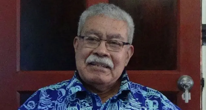 Former Prime Minister, Laisenia Qarase.