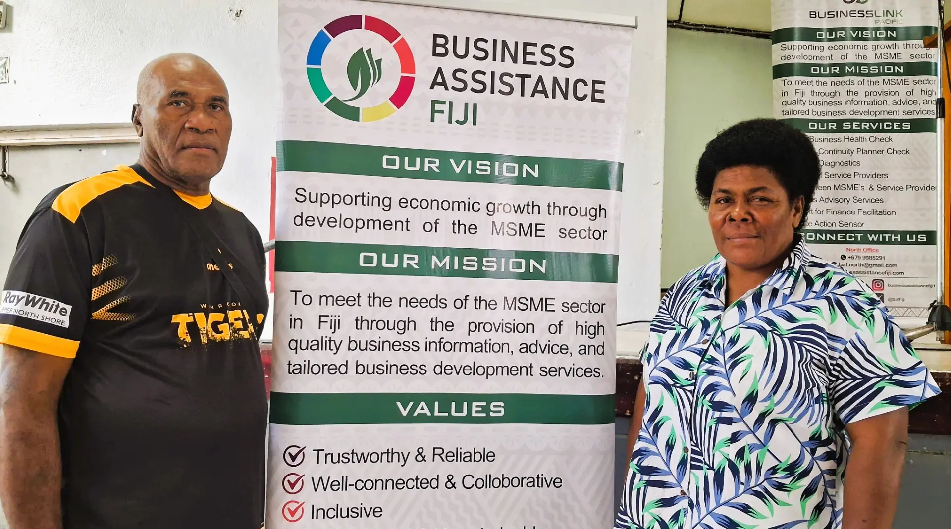 Tamalesi Diloilo with her husband Sitani Dabedabelaca at Labasa Civic Centre Hall in Labasa on July 3, 3026.