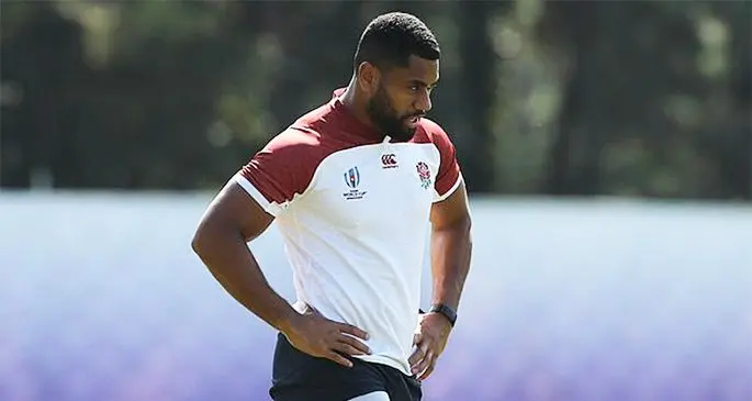 Joe Cokanasiga will make his World Cup debut for England against the USA on Thursday. Source: Getty Images