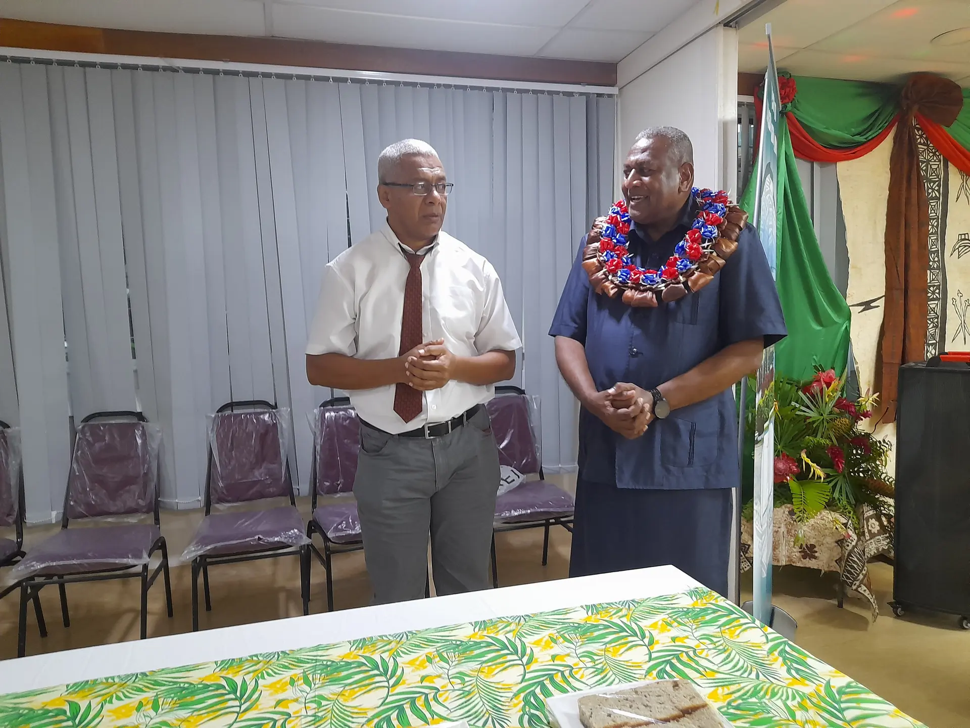 Assistant Minister for Health and Services Penioni Ravunawa