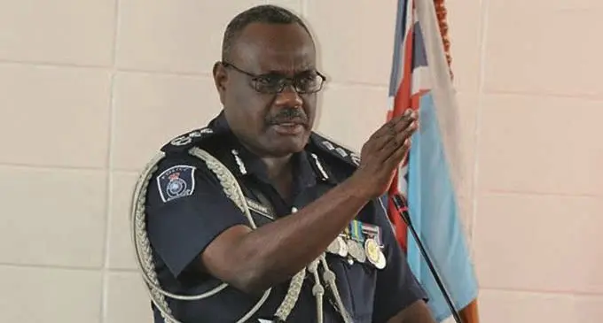 Acting Commissioner of Police Rusiate Tudravu. Photo: Fiji Police Force
