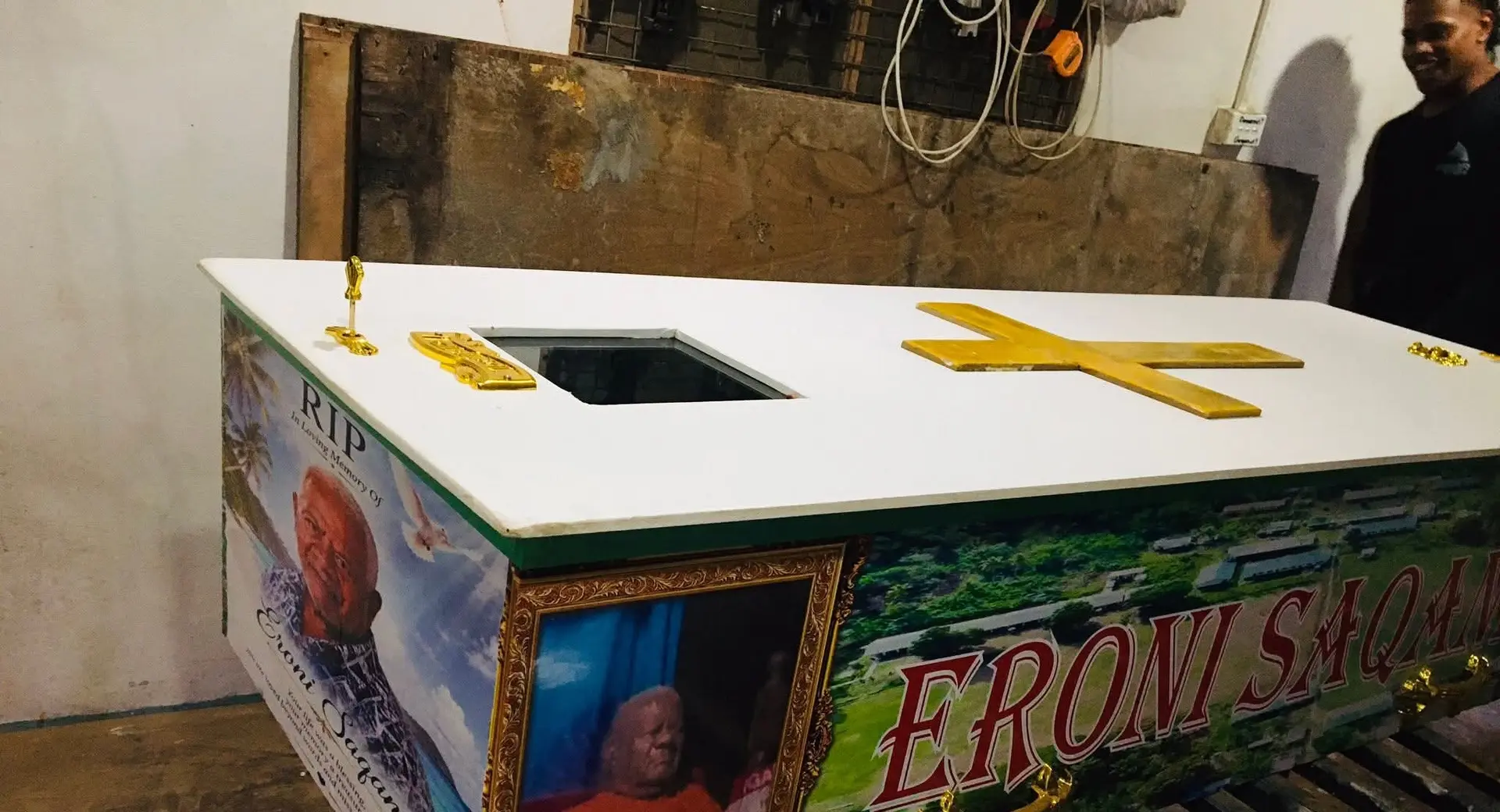 She said her husband left his job with the Fiji Bureau of Statistics and, in 2024, they officially launched their coffin manufacturing business.