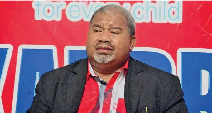 Minister for Youth and Sports Jese Saukuru. Photo: Ministry for Youth and Sports