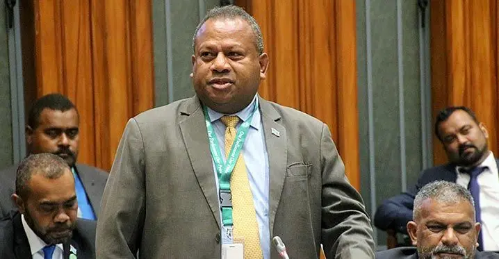 Inia Seruiratu. Photo: Parliament of Fiji