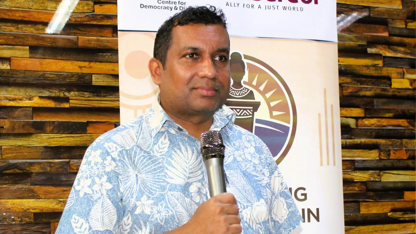 Dialogue Fiji executive director, Nilesh Lal