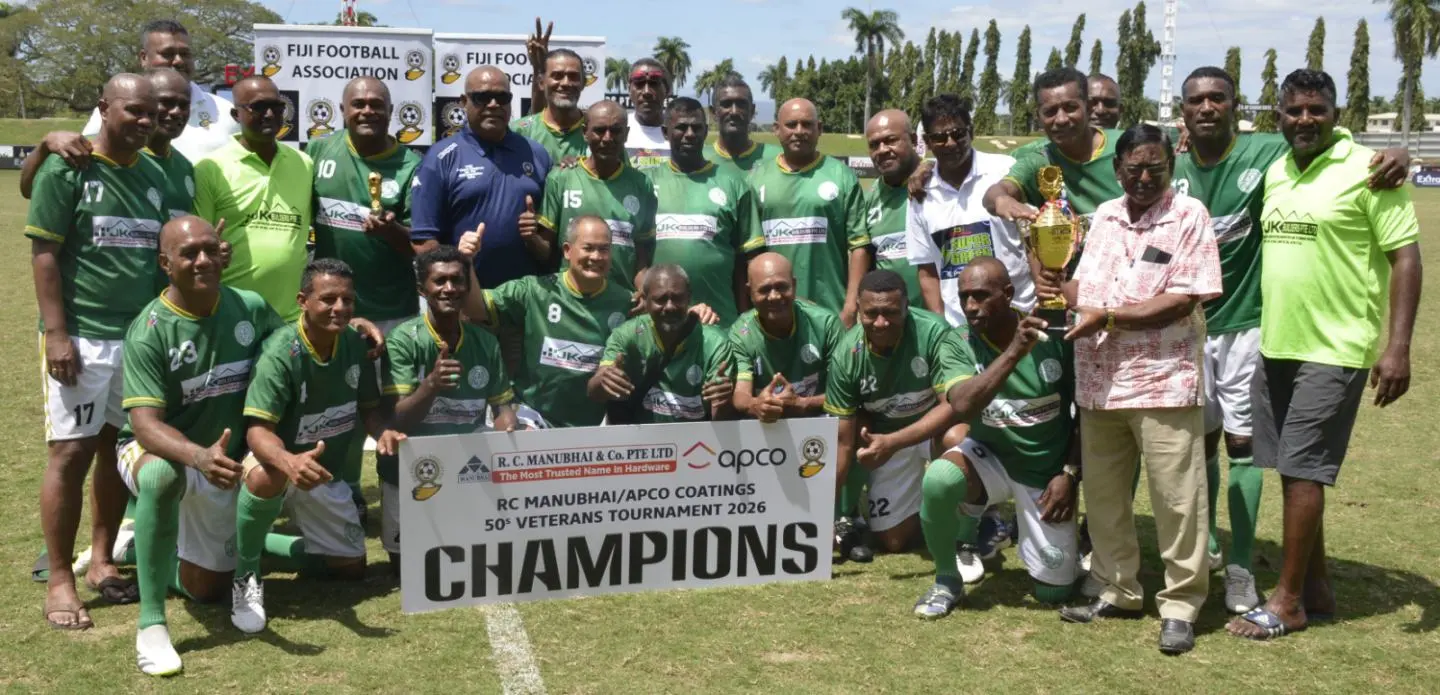 NADI, UNITED  FRIENDS WIN  VETERANS TITLES   