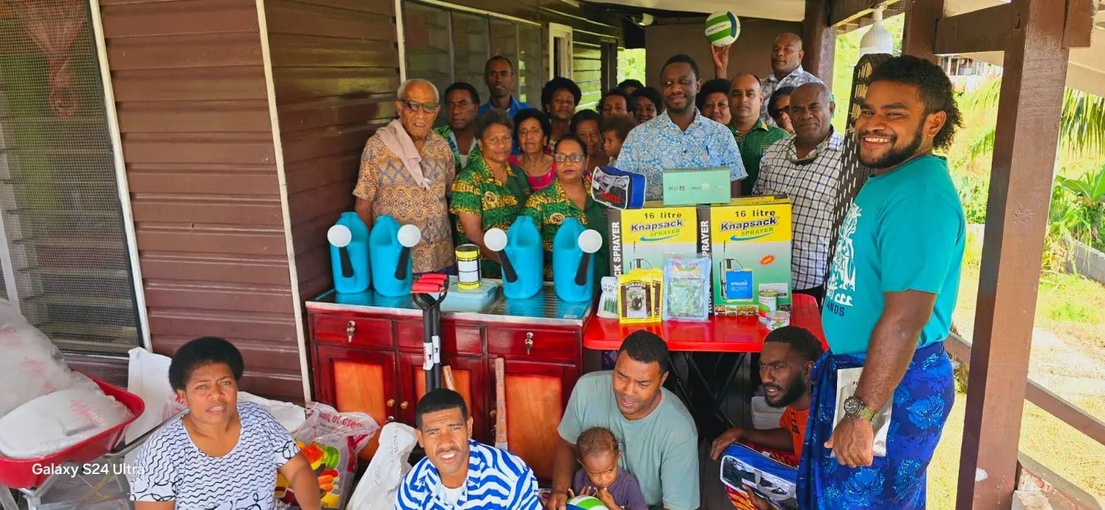 Naqai villagers with JP Bayly Trust staff at Naqai village in Labasa on June 10, 2026. Photo: Supplied