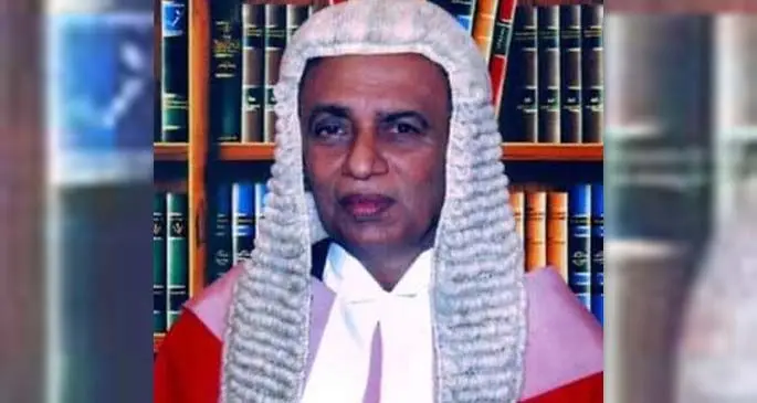 The late Justice Suresh Chandra.