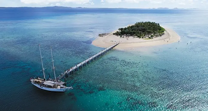 Captain Cook Cruises have relaunched their Tivua Private Island adventure which departs Port Denarau