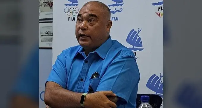 Team Fiji chef de mission Calvin Yee 